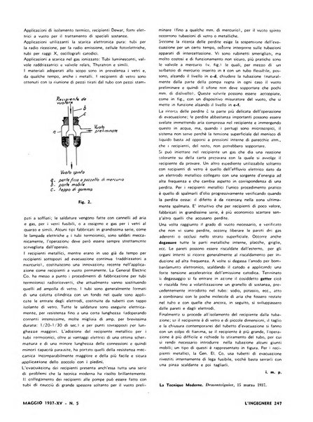 L'ingegnere rivista tecnica del Sindacato nazionale fascista ingegneri