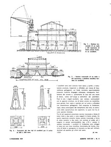 L'ingegnere rivista tecnica del Sindacato nazionale fascista ingegneri