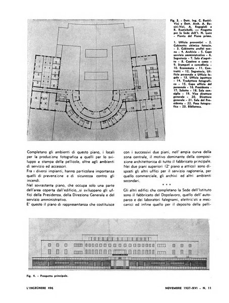 L'ingegnere rivista tecnica del Sindacato nazionale fascista ingegneri