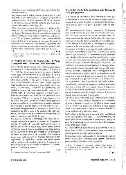 L'ingegnere rivista tecnica del Sindacato nazionale fascista ingegneri