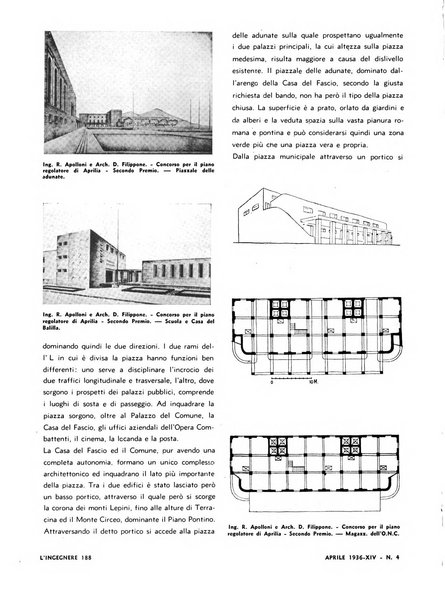 L'ingegnere rivista tecnica del Sindacato nazionale fascista ingegneri