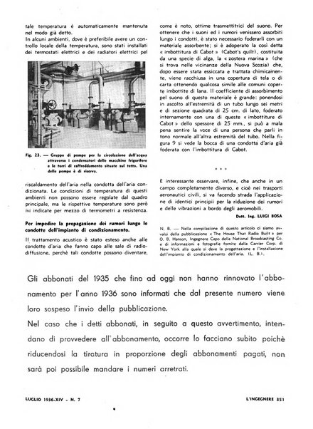 L'ingegnere rivista tecnica del Sindacato nazionale fascista ingegneri