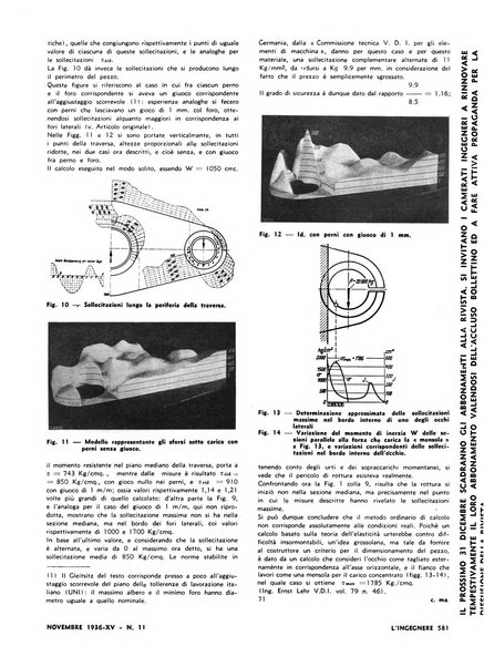 L'ingegnere rivista tecnica del Sindacato nazionale fascista ingegneri