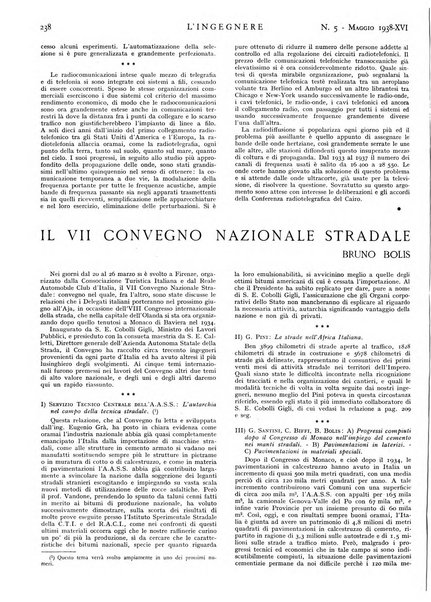 L'ingegnere rivista tecnica del Sindacato nazionale fascista ingegneri