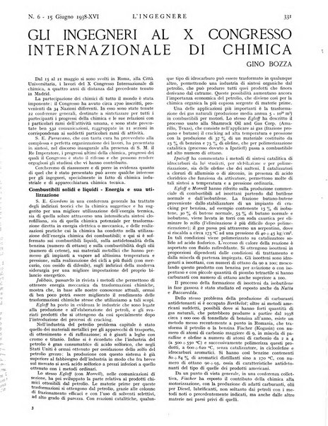 L'ingegnere rivista tecnica del Sindacato nazionale fascista ingegneri