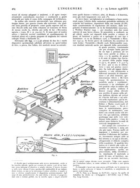 L'ingegnere rivista tecnica del Sindacato nazionale fascista ingegneri