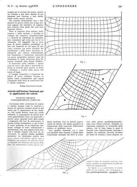 L'ingegnere rivista tecnica del Sindacato nazionale fascista ingegneri