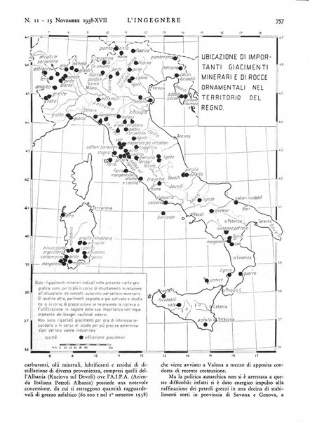 L'ingegnere rivista tecnica del Sindacato nazionale fascista ingegneri