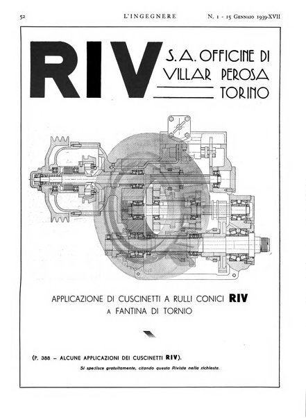 L'ingegnere rivista tecnica del Sindacato nazionale fascista ingegneri