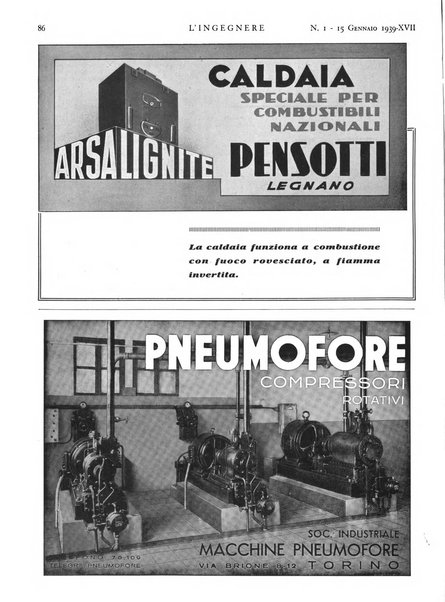 L'ingegnere rivista tecnica del Sindacato nazionale fascista ingegneri