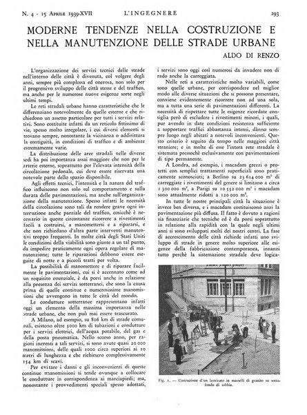 L'ingegnere rivista tecnica del Sindacato nazionale fascista ingegneri