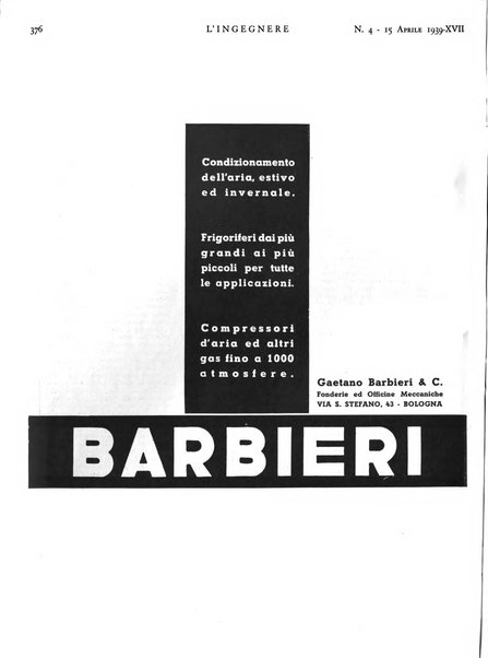 L'ingegnere rivista tecnica del Sindacato nazionale fascista ingegneri