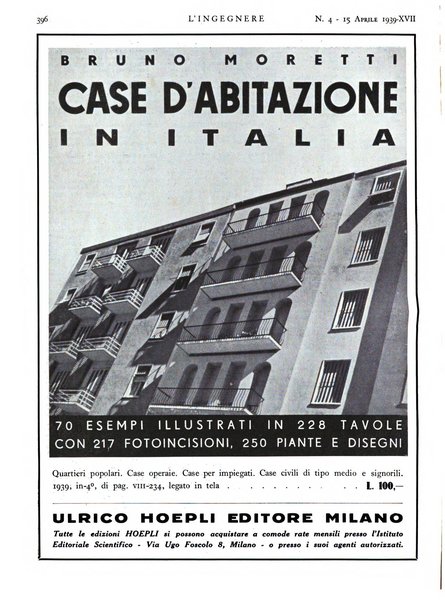 L'ingegnere rivista tecnica del Sindacato nazionale fascista ingegneri