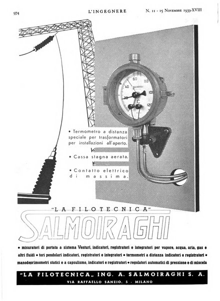 L'ingegnere rivista tecnica del Sindacato nazionale fascista ingegneri