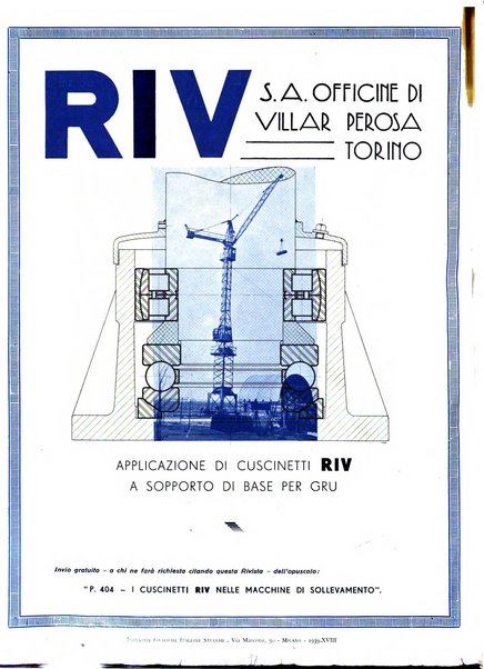 L'ingegnere rivista tecnica del Sindacato nazionale fascista ingegneri