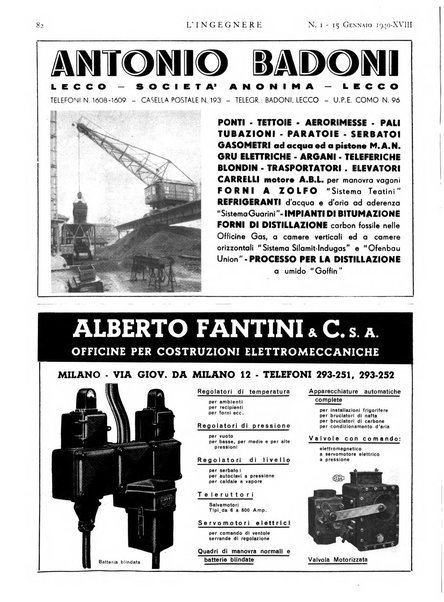 L'ingegnere rivista tecnica del Sindacato nazionale fascista ingegneri