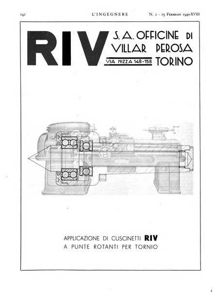 L'ingegnere rivista tecnica del Sindacato nazionale fascista ingegneri