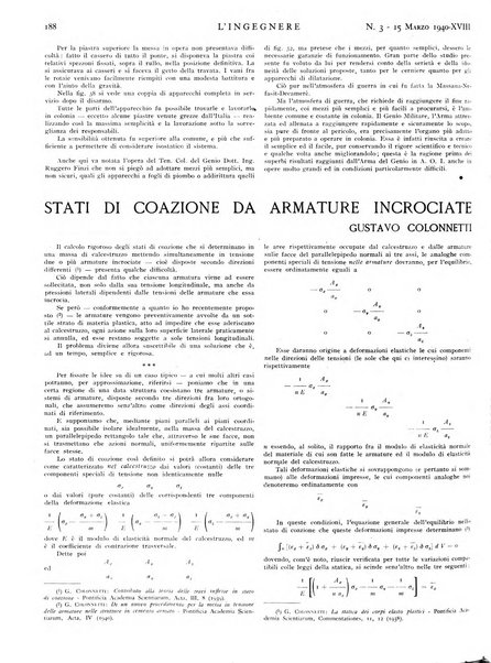 L'ingegnere rivista tecnica del Sindacato nazionale fascista ingegneri