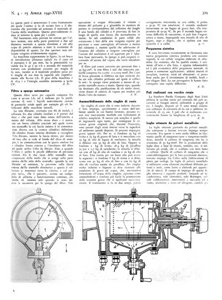 L'ingegnere rivista tecnica del Sindacato nazionale fascista ingegneri