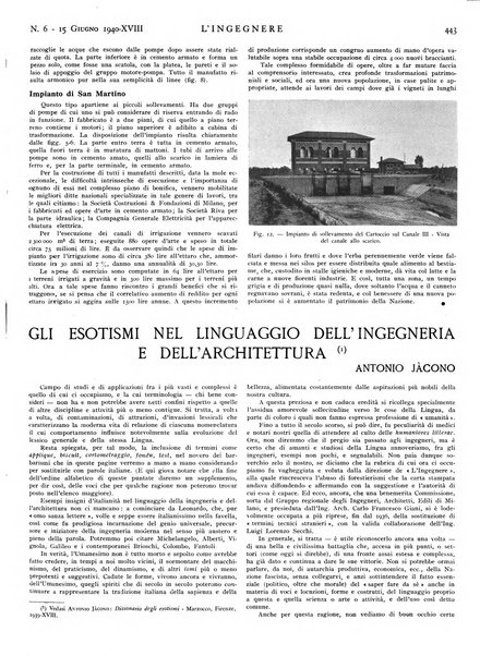 L'ingegnere rivista tecnica del Sindacato nazionale fascista ingegneri