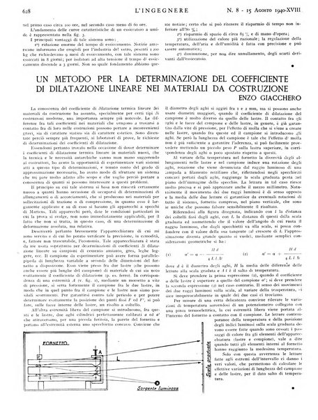 L'ingegnere rivista tecnica del Sindacato nazionale fascista ingegneri