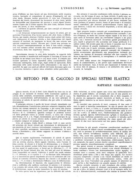 L'ingegnere rivista tecnica del Sindacato nazionale fascista ingegneri