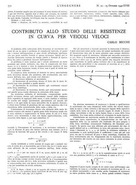 L'ingegnere rivista tecnica del Sindacato nazionale fascista ingegneri