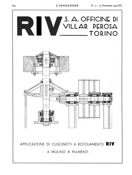 L'ingegnere rivista tecnica del Sindacato nazionale fascista ingegneri