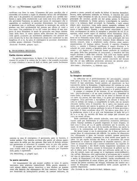 L'ingegnere rivista tecnica del Sindacato nazionale fascista ingegneri