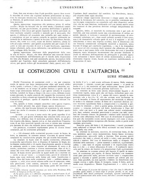 L'ingegnere rivista tecnica del Sindacato nazionale fascista ingegneri