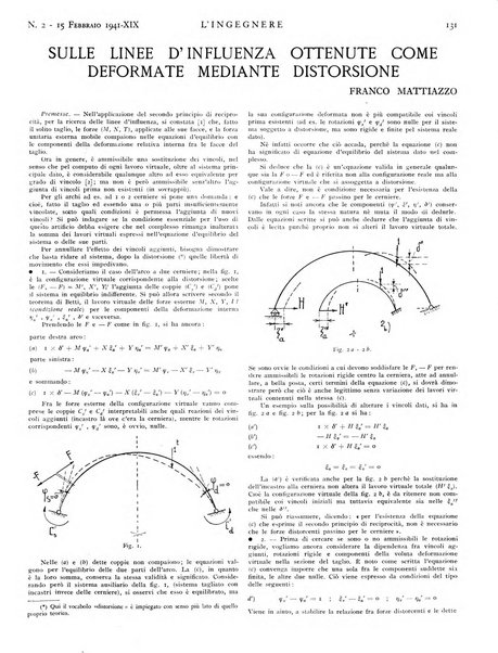 L'ingegnere rivista tecnica del Sindacato nazionale fascista ingegneri