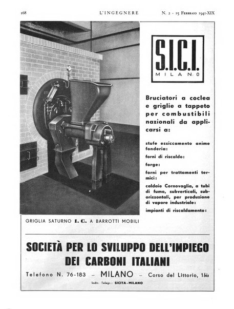 L'ingegnere rivista tecnica del Sindacato nazionale fascista ingegneri