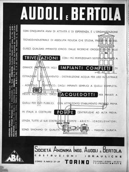 L'ingegnere rivista tecnica del Sindacato nazionale fascista ingegneri