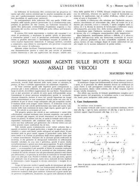 L'ingegnere rivista tecnica del Sindacato nazionale fascista ingegneri