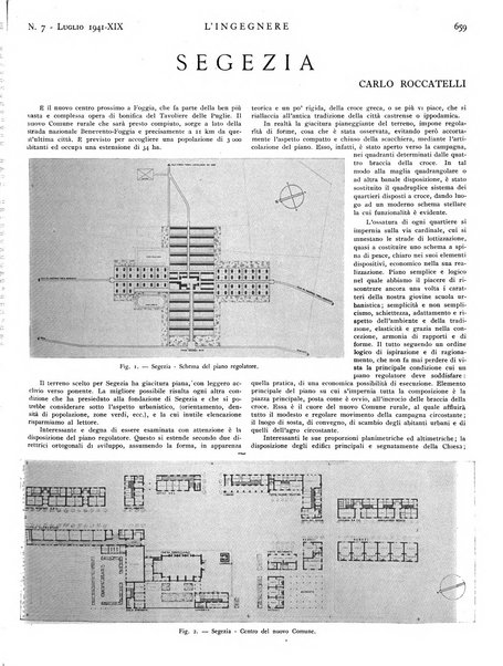 L'ingegnere rivista tecnica del Sindacato nazionale fascista ingegneri