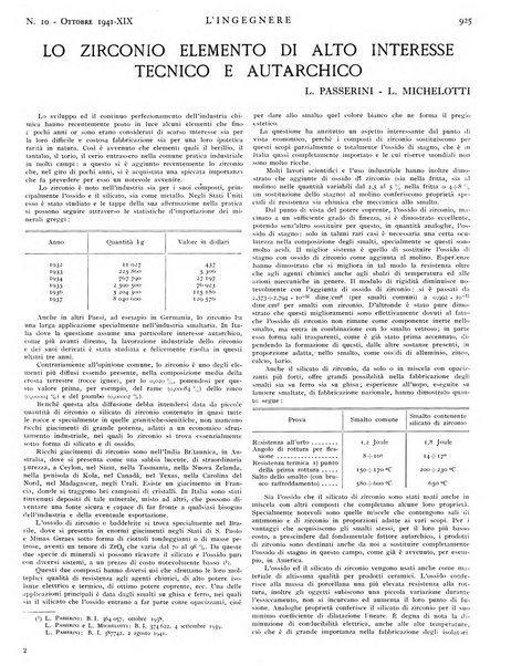 L'ingegnere rivista tecnica del Sindacato nazionale fascista ingegneri