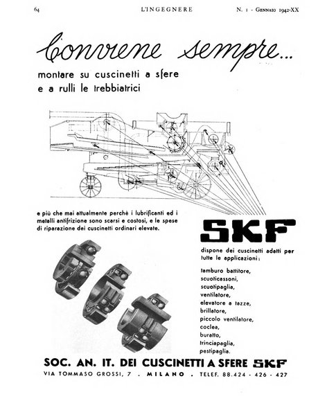 L'ingegnere rivista tecnica del Sindacato nazionale fascista ingegneri