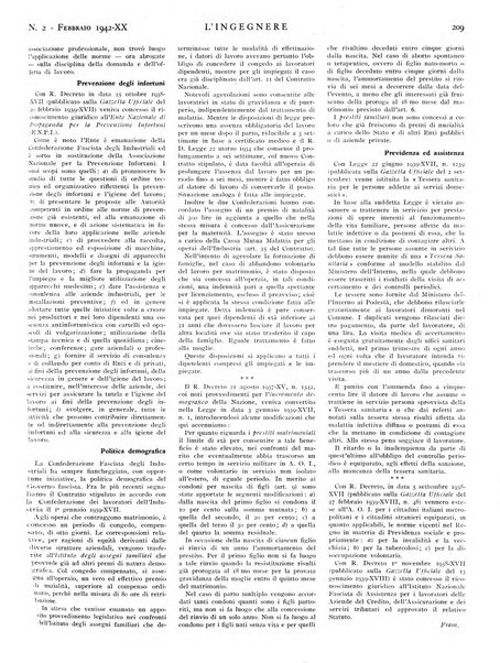 L'ingegnere rivista tecnica del Sindacato nazionale fascista ingegneri