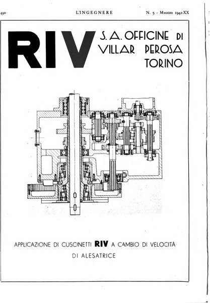 L'ingegnere rivista tecnica del Sindacato nazionale fascista ingegneri