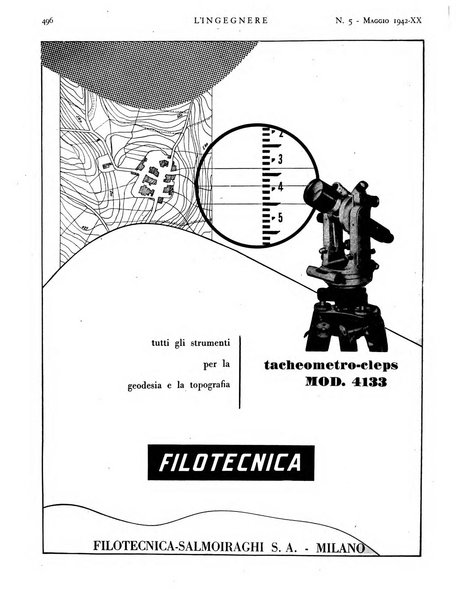 L'ingegnere rivista tecnica del Sindacato nazionale fascista ingegneri