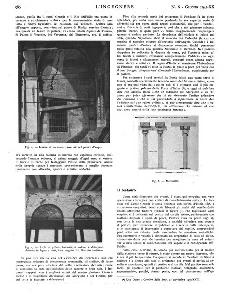 L'ingegnere rivista tecnica del Sindacato nazionale fascista ingegneri