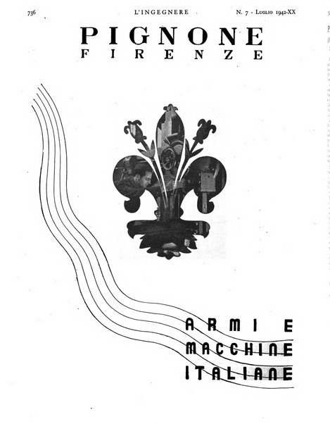 L'ingegnere rivista tecnica del Sindacato nazionale fascista ingegneri