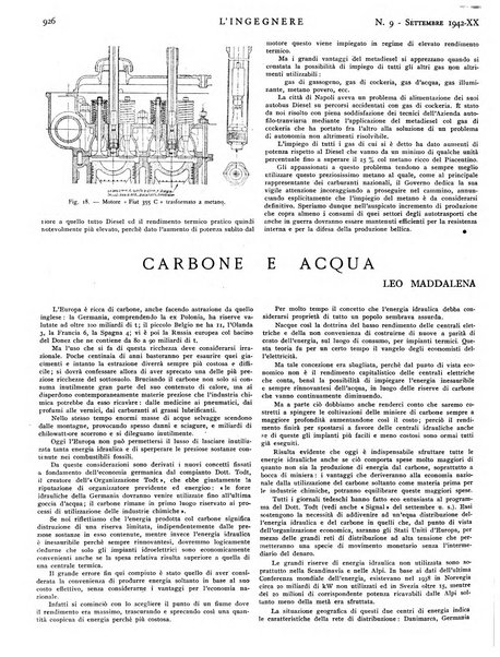 L'ingegnere rivista tecnica del Sindacato nazionale fascista ingegneri