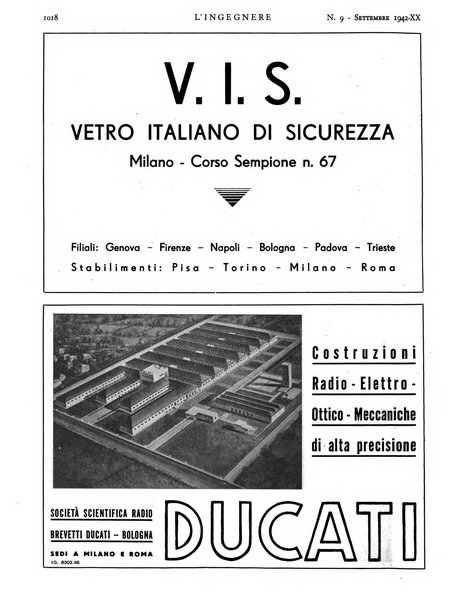 L'ingegnere rivista tecnica del Sindacato nazionale fascista ingegneri