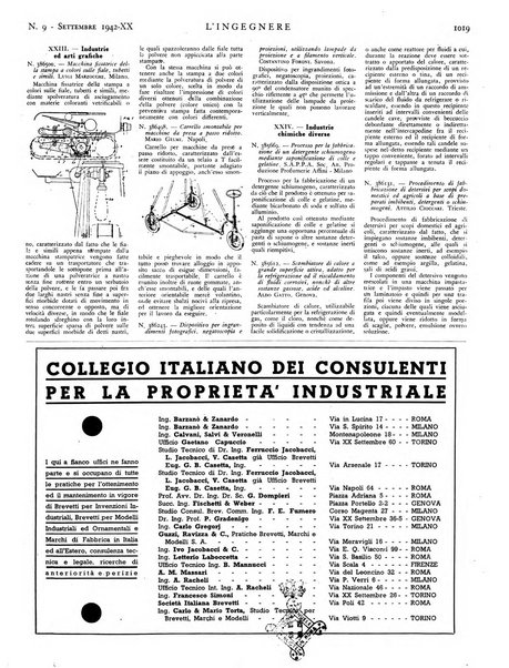 L'ingegnere rivista tecnica del Sindacato nazionale fascista ingegneri