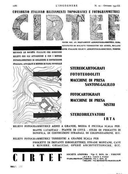 L'ingegnere rivista tecnica del Sindacato nazionale fascista ingegneri