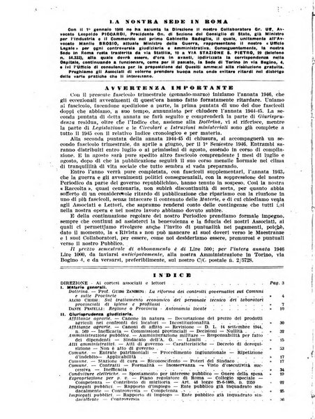 Rivista amministrativa della Repubblica italiana giornale ufficiale delle amministrazioni centrali e provinciali, dei comuni e degli enti e istituzioni pubbliche di assistenza e di beneficenza