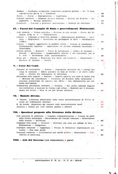 Rivista amministrativa della Repubblica italiana giornale ufficiale delle amministrazioni centrali e provinciali, dei comuni e degli enti e istituzioni pubbliche di assistenza e di beneficenza