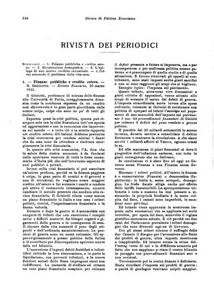 Rivista di politica economica