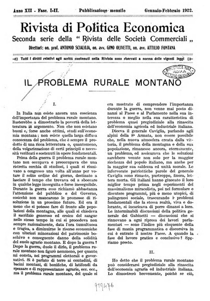 Rivista di politica economica